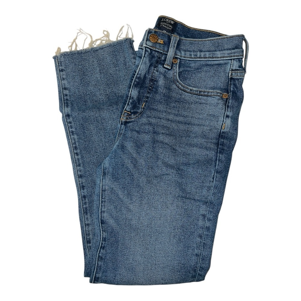 J. Crew Essential Straight Jeans